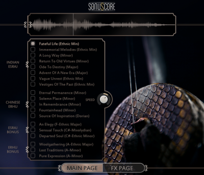 Esraj & Erhu - Ethnic String Phrases by Sonuscore Screenshot