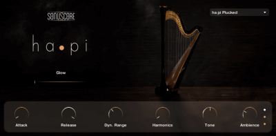 hapi concert harp screenshot